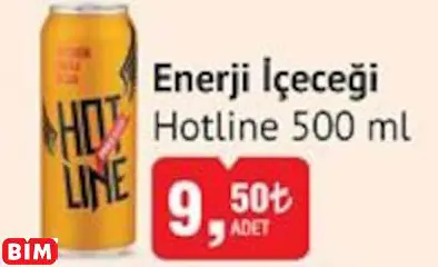 HOTLİNE ENERJİ İÇECEĞİ HOTLİNE ENERJİ İÇECEĞİ